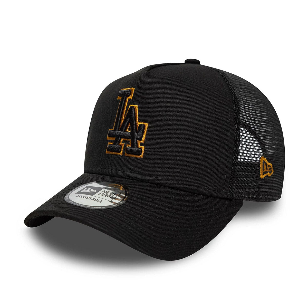 New Era 9FORTY E-Frame Trucker Cap Los Angeles Dodgers MLB Outline black