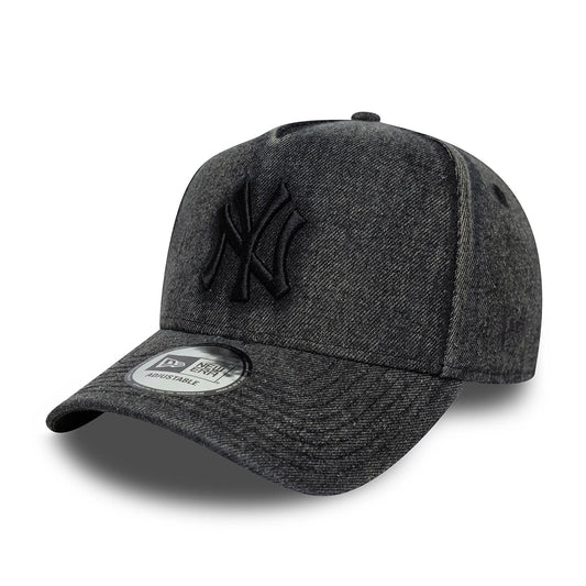 New Era 9FORTY Cap New York Yankees E-Frame MLB Denim black