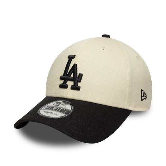 New Era 9FORTY Cap Los Angeles Dodgers MLB Colour Block beige