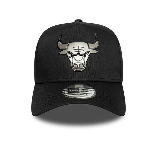 New Era 9FORTY Cap Chicago Bulls NBA Metallic black