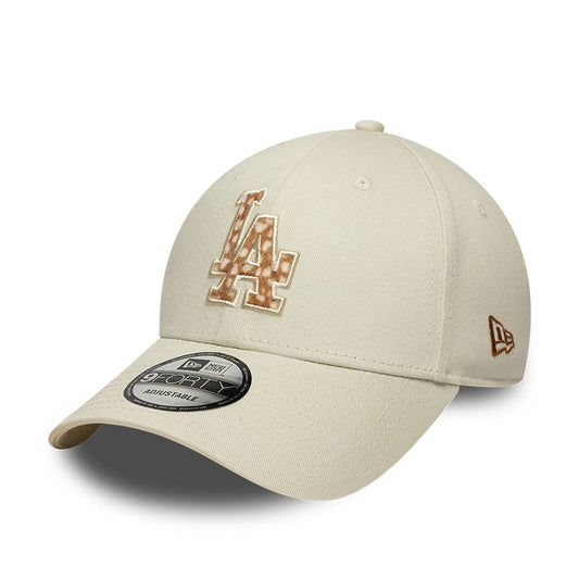 New Era 9FORTY Cap Los Angeles Dodgers Animal light beige