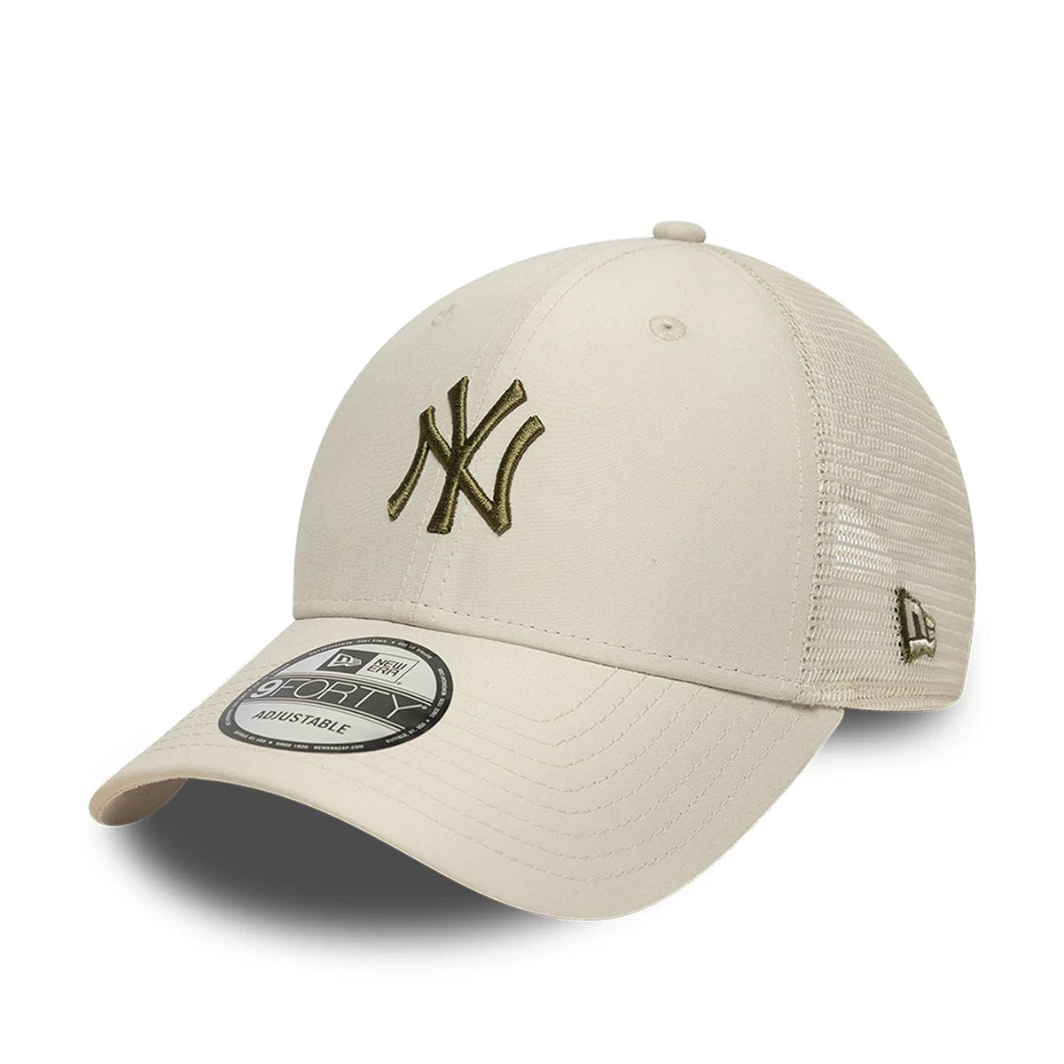 New Era 9FORTY Trucker Cap New York Yankees Homefield 940 beige