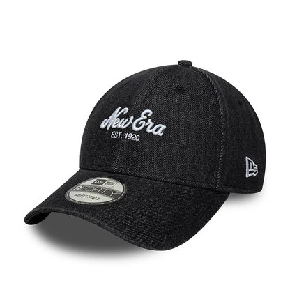 New Era 9FORTY Cap Denim black