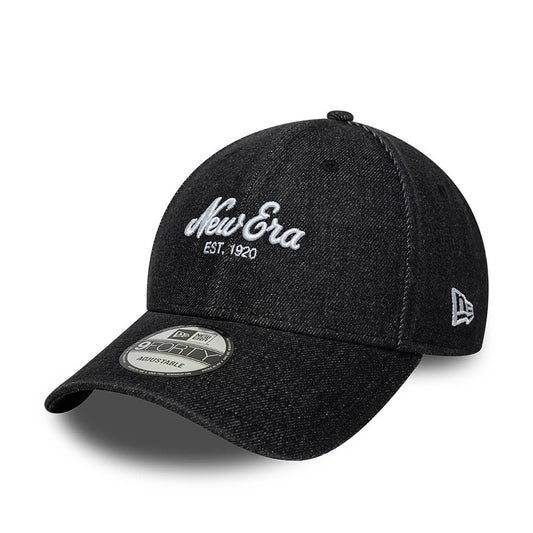New Era 9FORTY Cap Denim black