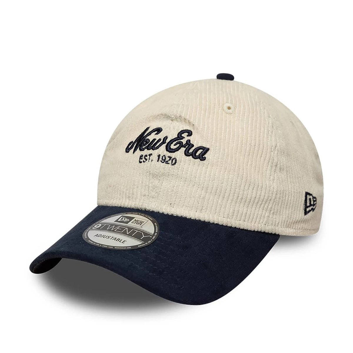 New Era 9TWENTY Cap Cord Mix light beige/navy