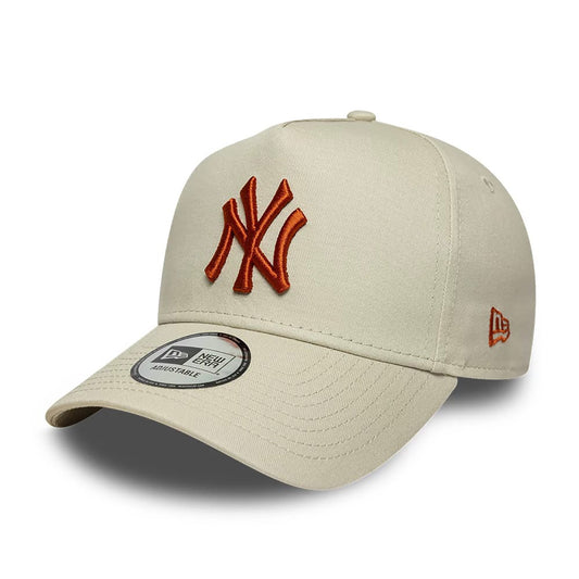 New Era 9FORTY Cap MLB League Essential New York Yankees light beige