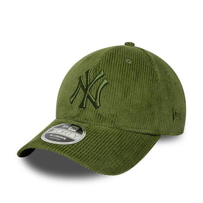 New Era 9FORTY Cap MLB New York Yankees Cord green