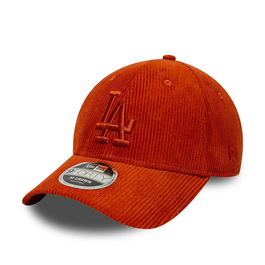 New Era 9FORTY Cap MLB Los Angeles Dodgers Cord rust red