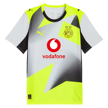 PUMA Borussia Dortmund BVB Auswärtstrikot 2025/26 white/black/yellow