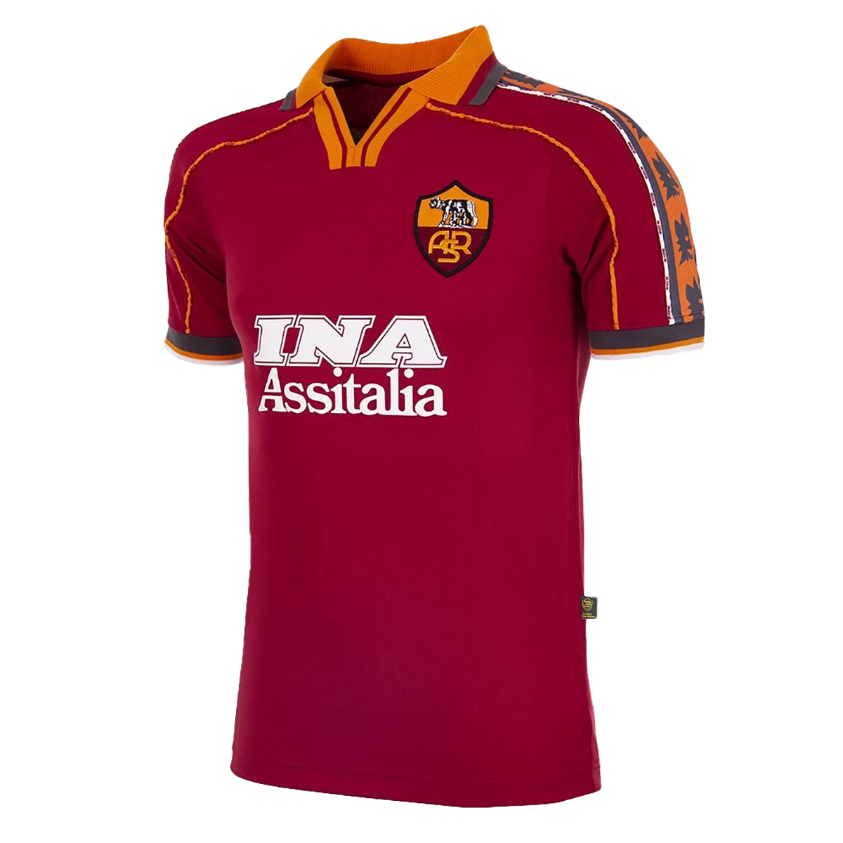 COPA Herren Retro Trikot AS Roma 1998/99 rot