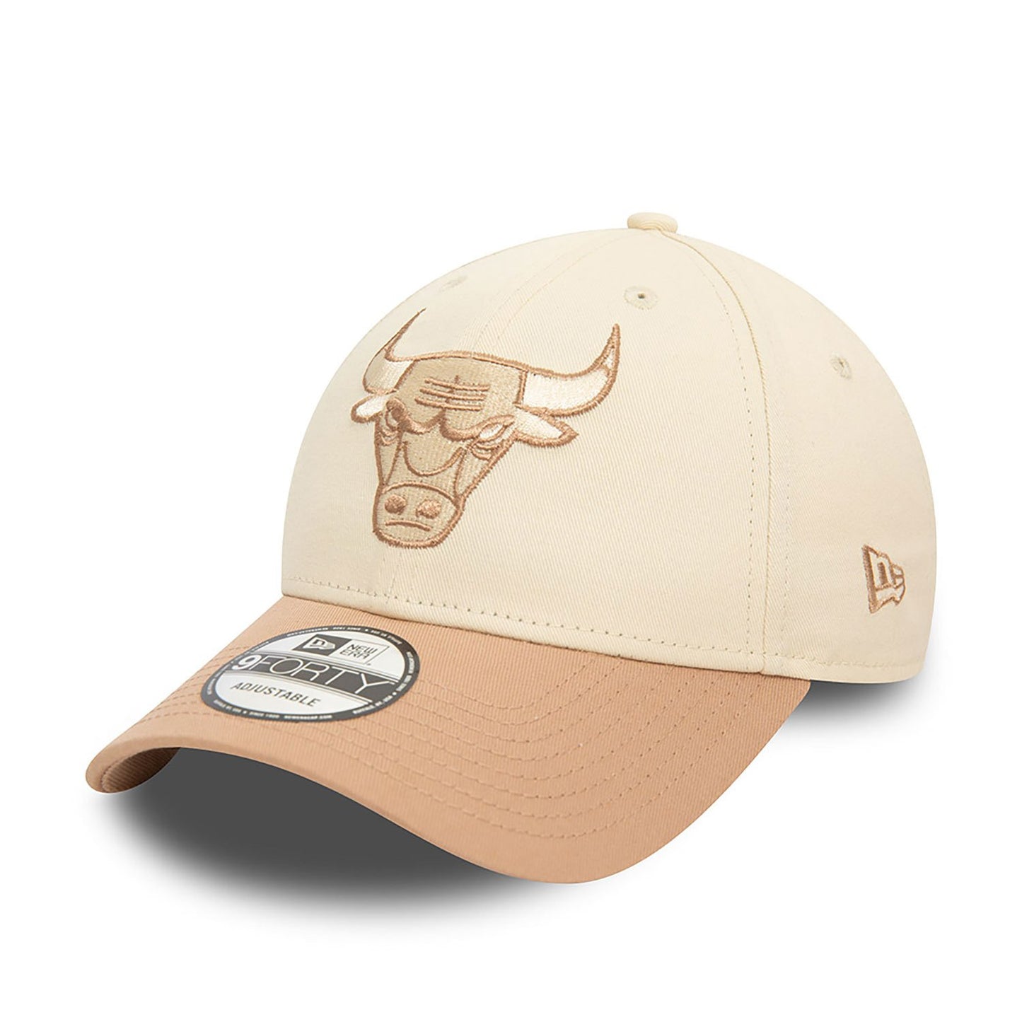 New Era 9FORTY Cap Chicago Bulls Colour Block beige