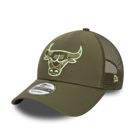 New Era 9FORTY Trucker Cap Chicago Bulls NBA dark green