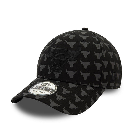 New Era 9FORTY Cap Chicago Bulls Team Monogram black