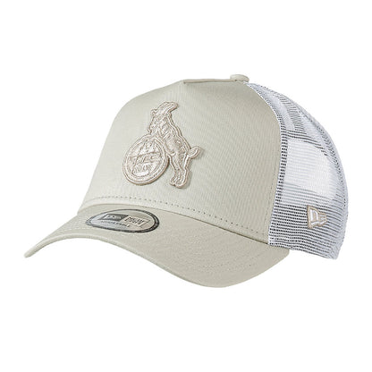 1. FC Köln New Era Trucker Cap Logo beige