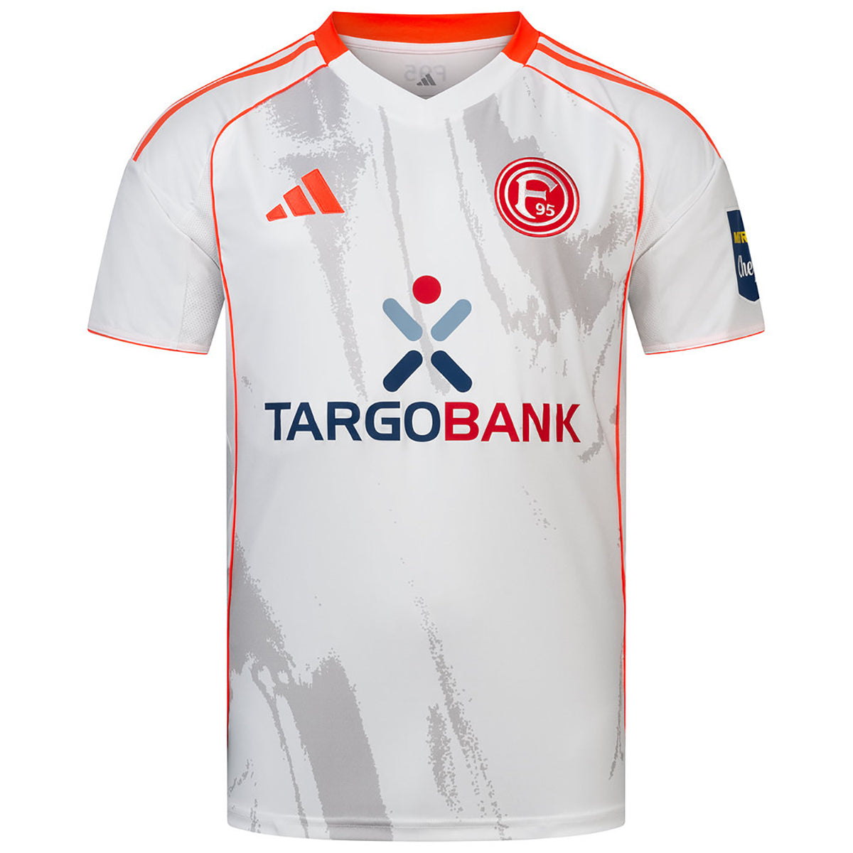 adidas Fortuna Düsseldorf Herren Auswärtstrikot 2025/26 white/orange