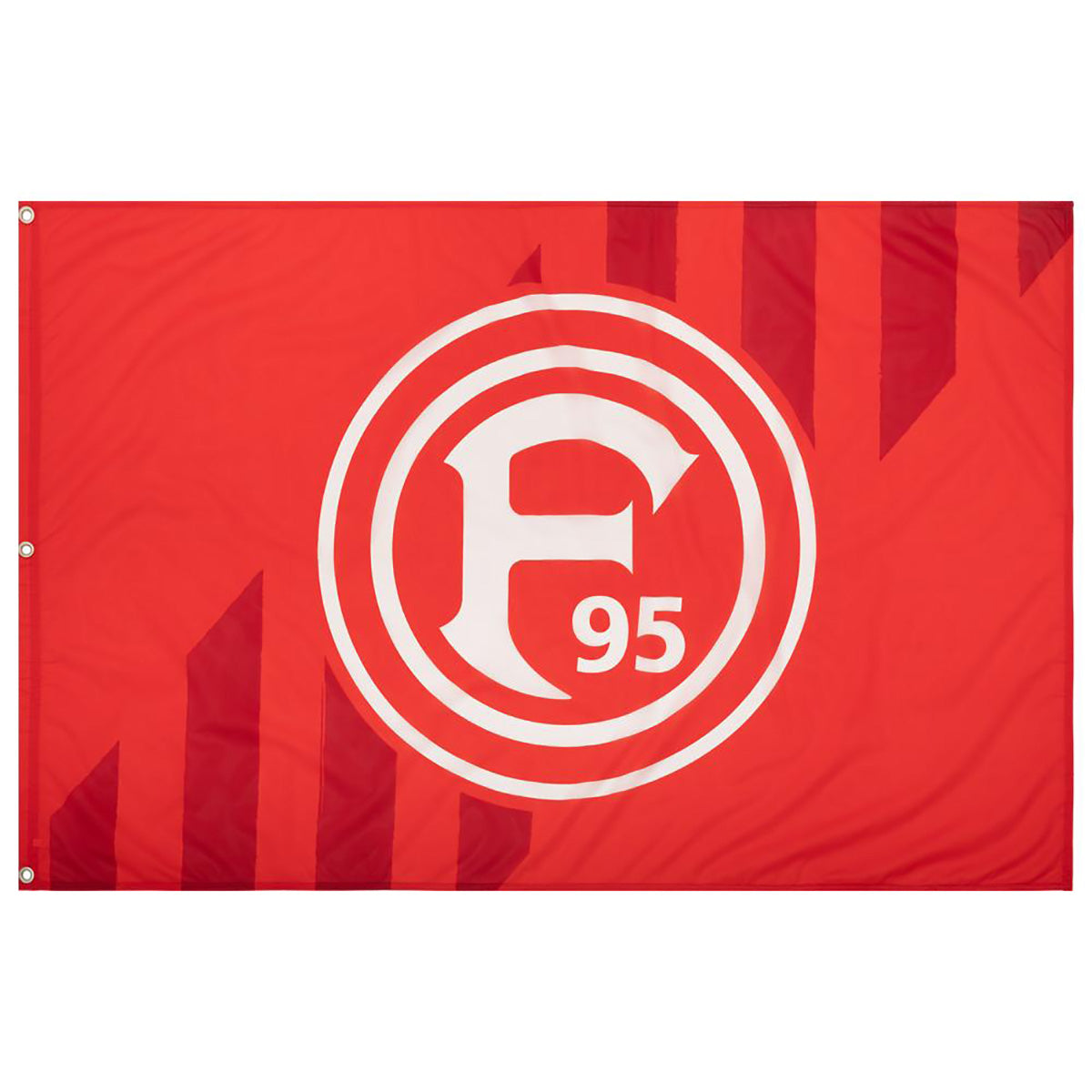 Fortuna Düsseldorf Fahne "Logo" red