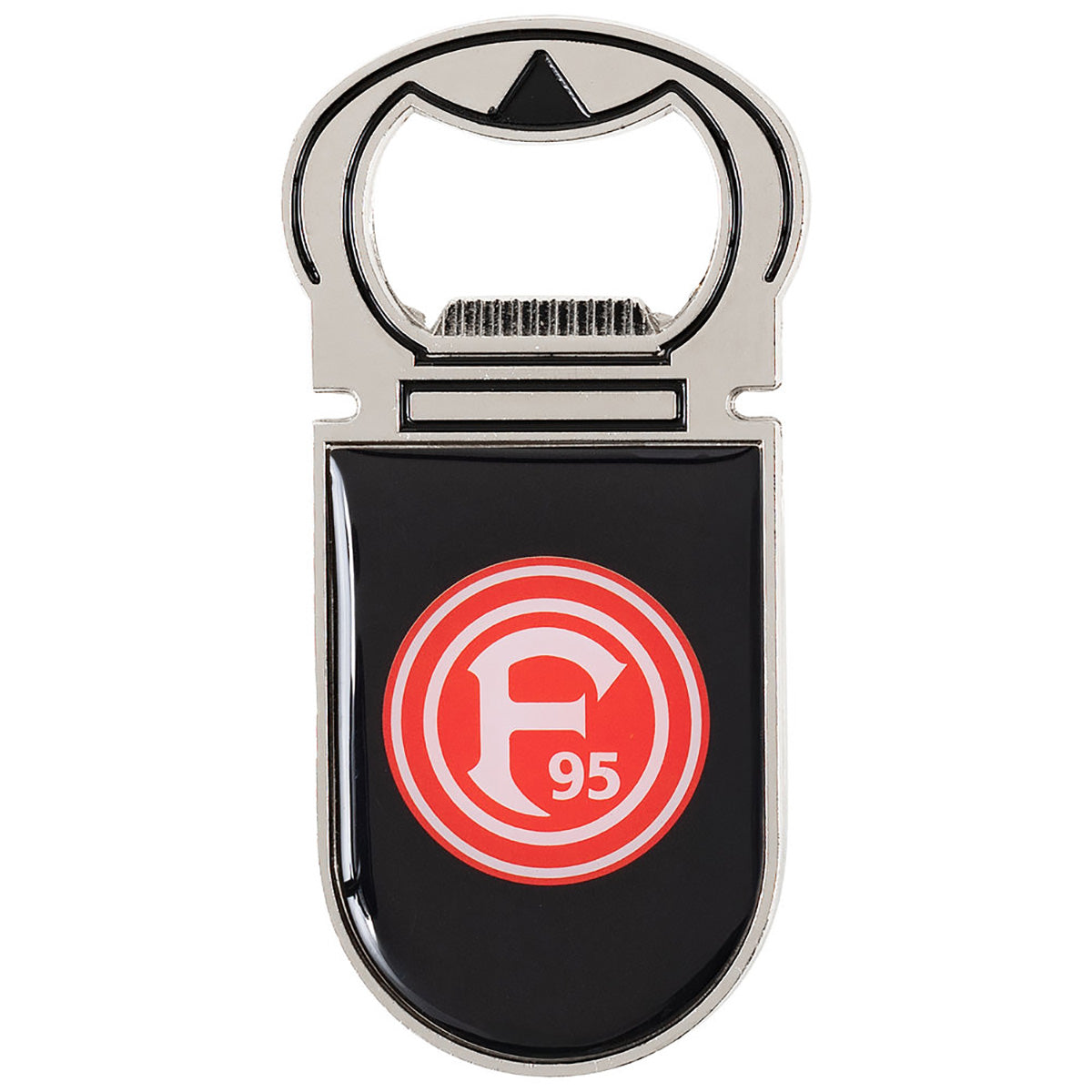 Fortuna Düsseldorf Magnetflaschenöffner Logo black