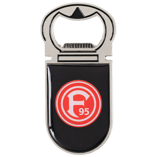 Fortuna Düsseldorf Magnetflaschenöffner Logo black