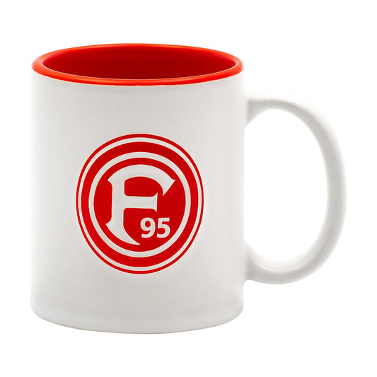 Fortuna Düsseldorf Tasse "Fortunaplatz" white
