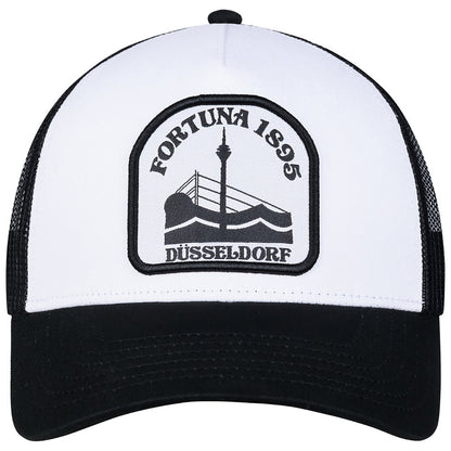 Fortuna Düsseldorf Trucker Cap "Inselstrasse" black/white