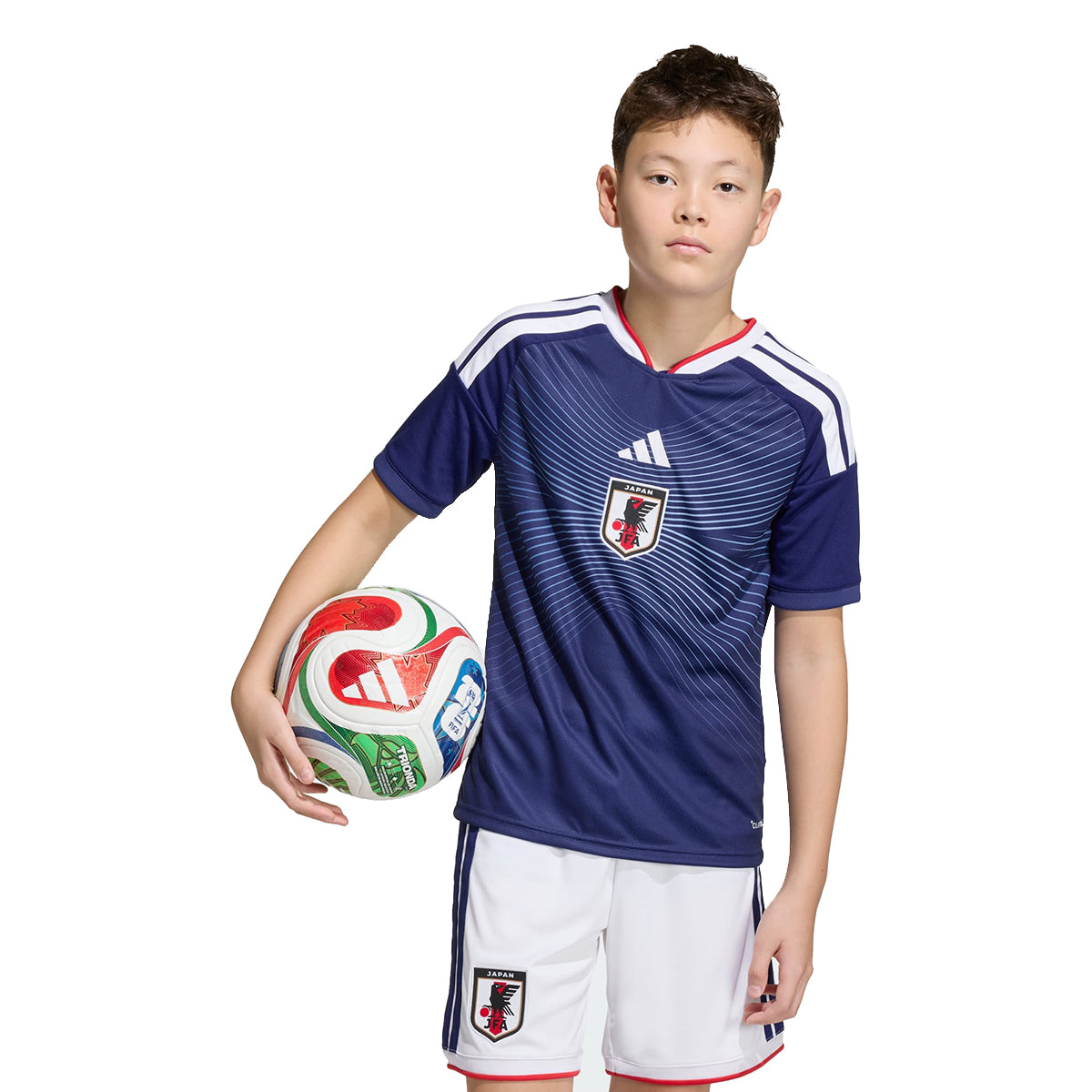 adidas Japan Kinder Heimtrikot 2026 blau