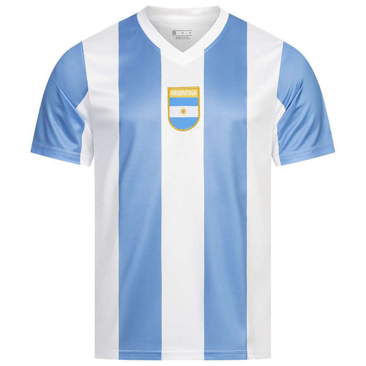 JELEX Herren Argentinien Trikot Retro History blue/white