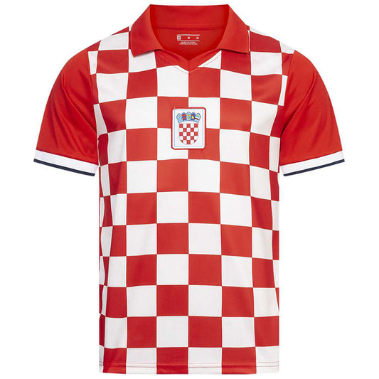 JELEX Herren Kroatien Trikot Retro History red/white