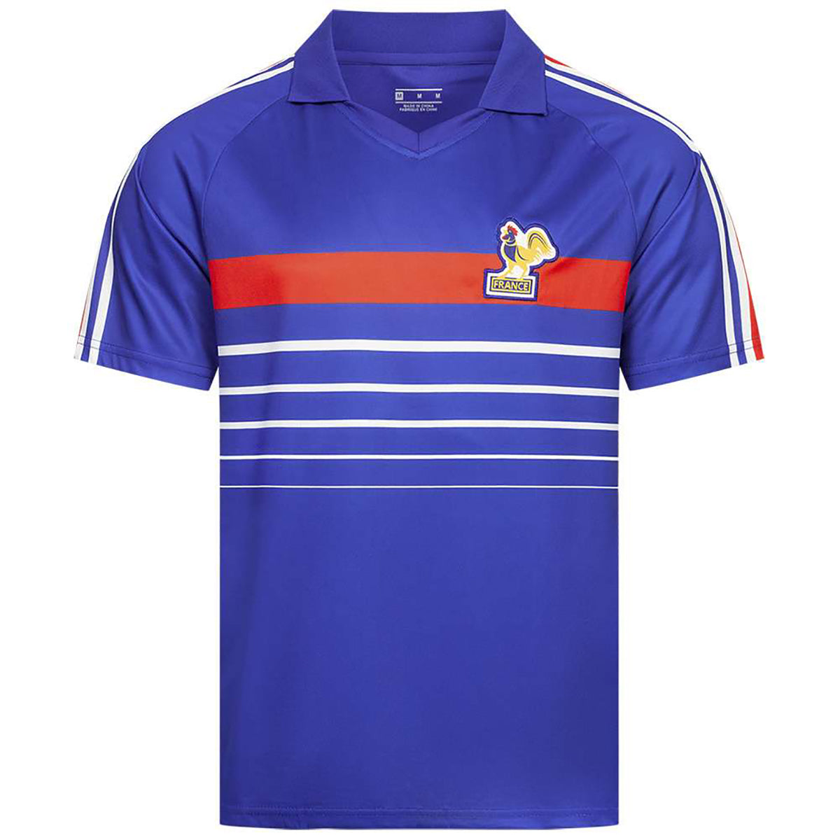 JELEX Herren Frankreich Trikot Retro History blue
