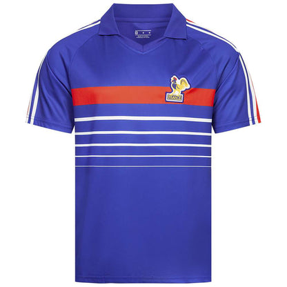JELEX Herren Frankreich Trikot Retro History blue