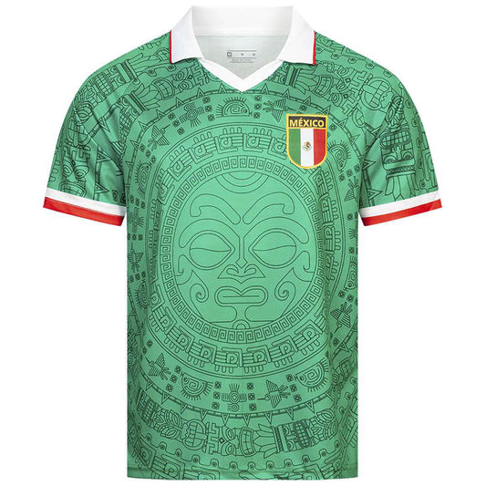 JELEX Herren Mexico Trikot Retro History green
