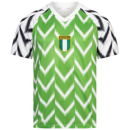 JELEX Herren Nigeria Trikot Retro History green