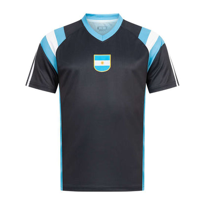 JELEX Herren Argentinien Auswärtstrikot Retro History navy