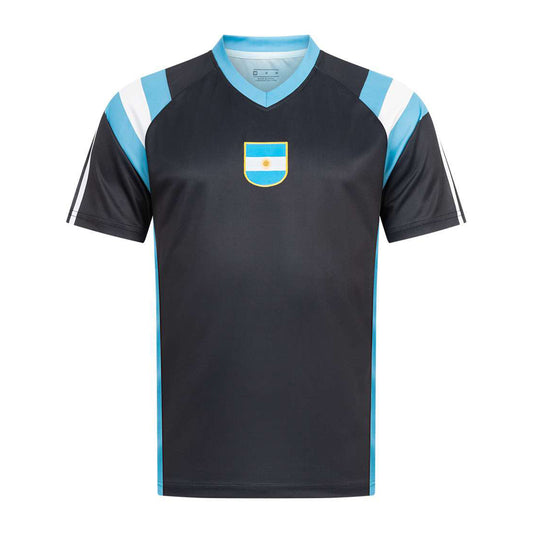 JELEX Herren Argentinien Auswärtstrikot Retro History navy