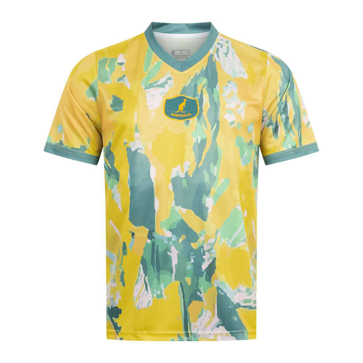 JELEX Herren Australien Trikot Retro History yellow