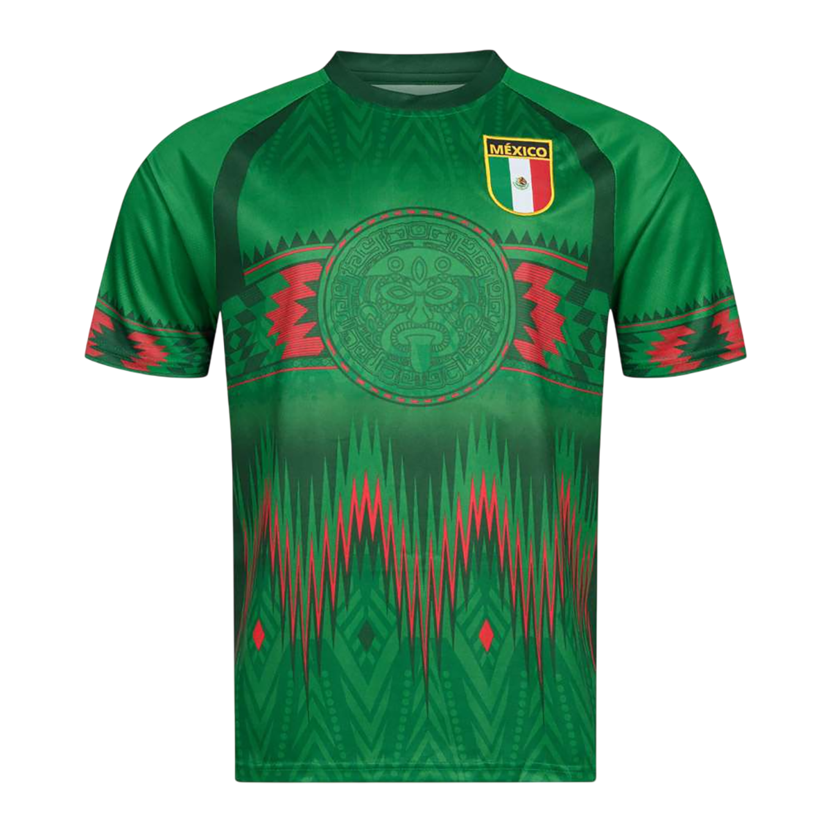 JELEX Herren Mexiko Trikot Performante green