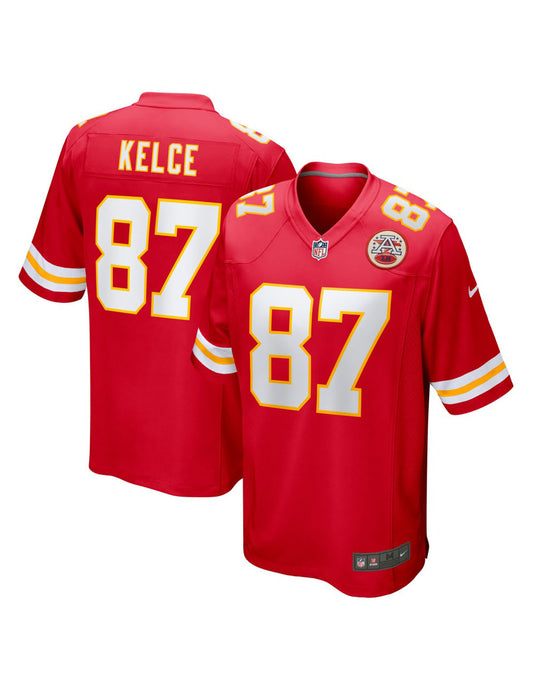 Nike Game Jersey Kansas City Chiefs Kelce 87 rot