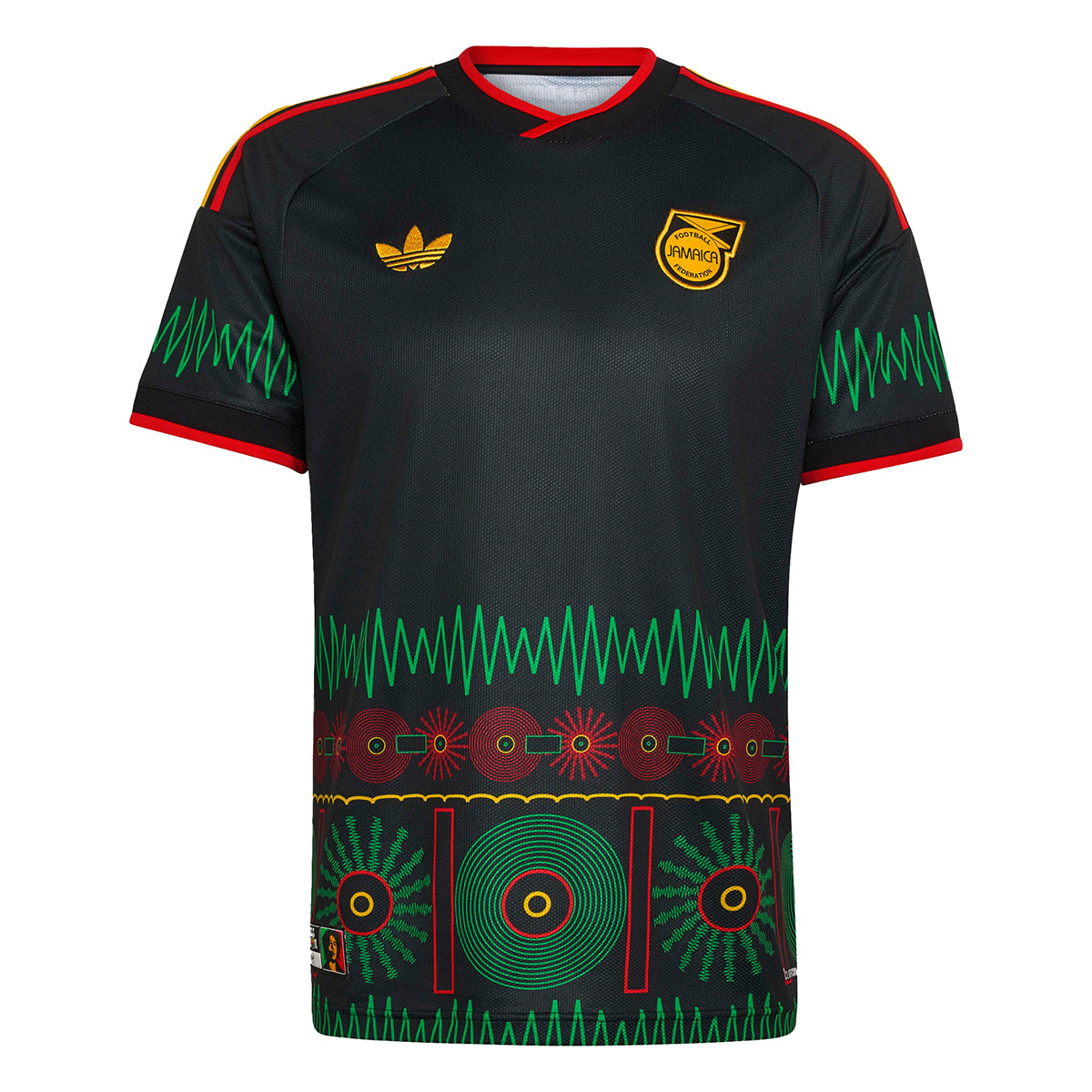adidas Jamaica X Bob Marley Herren Auswärtstrikot 2026 black