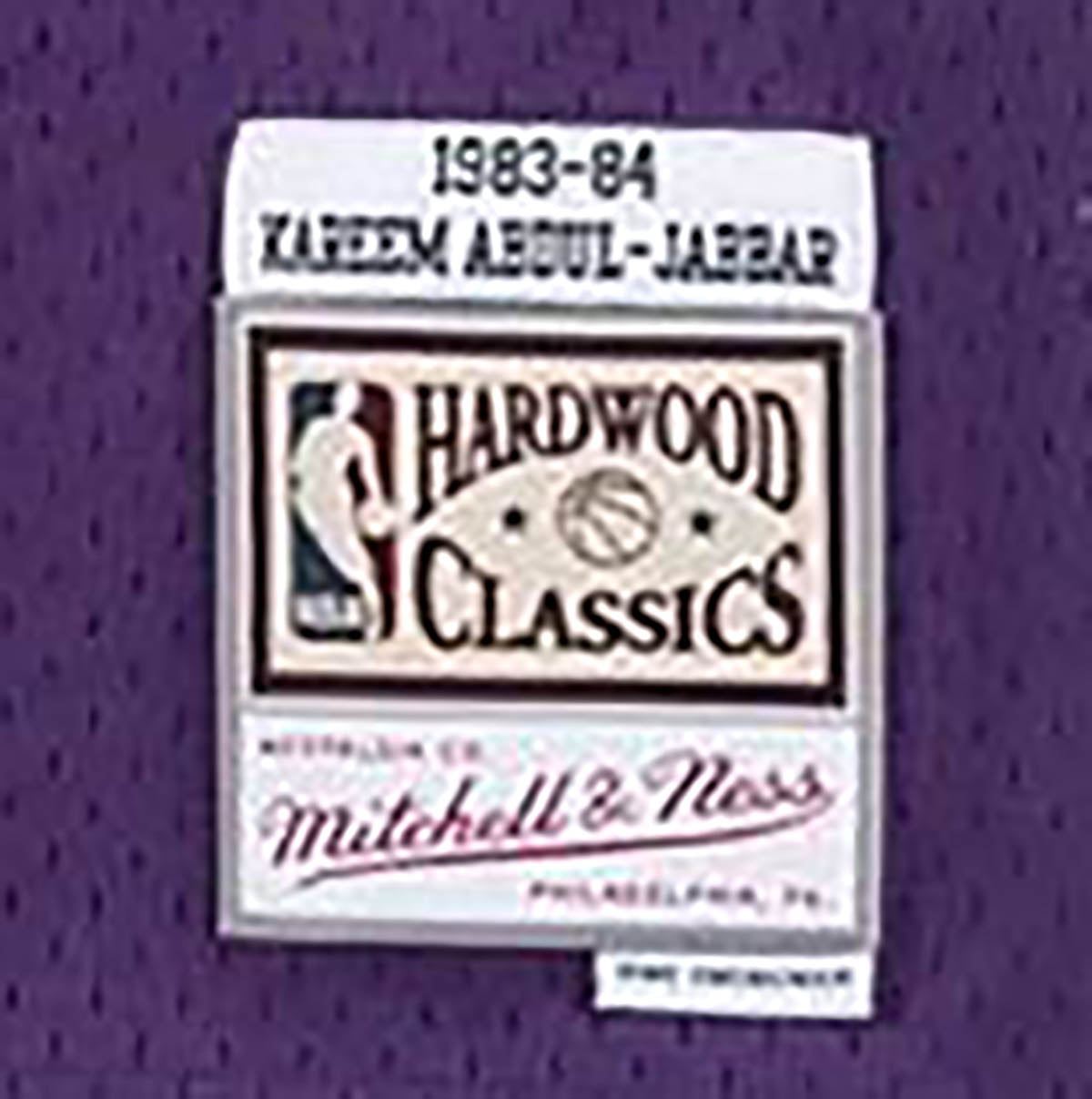 Mitchell & Ness Swingman Jersey Los Angeles Lakers Kareem Abdul-Jabbar purple