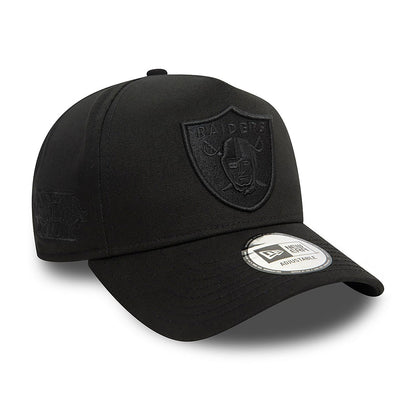 New Era 9FORTY E-Frame Trucker Cap Las Vegas Raiders Monochrome black/black