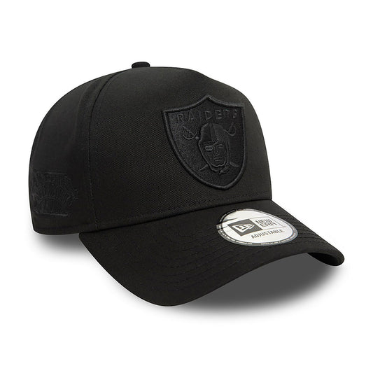 New Era 9FORTY E-Frame Trucker Cap Las Vegas Raiders Monochrome black/black