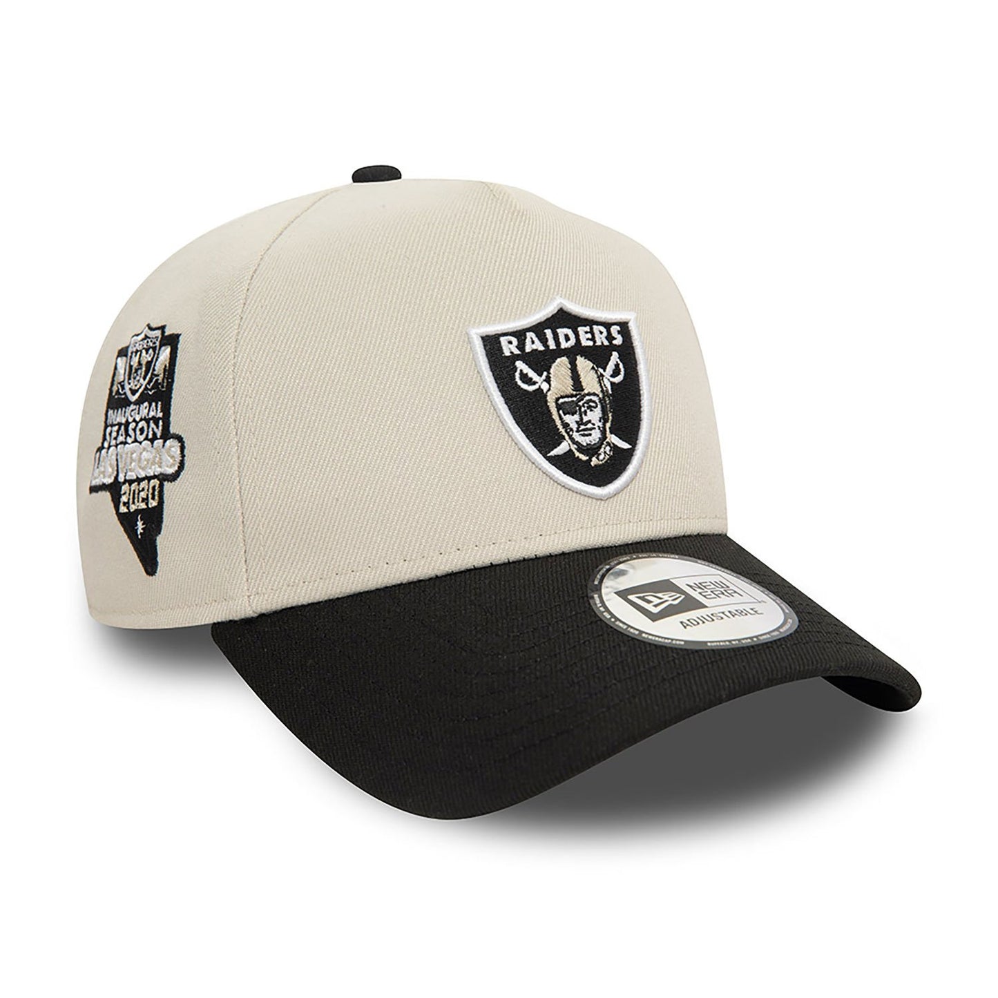 New Era 9FORTY E-Frame Cap Las Vegas Raiders NFL beige