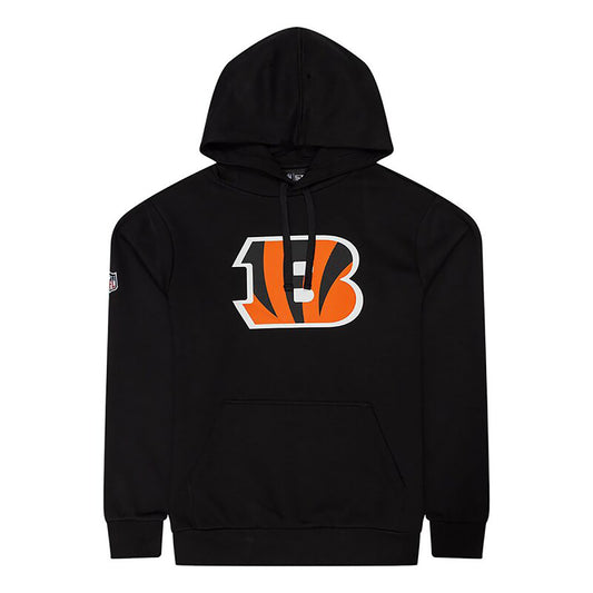New Era Herren Hoodie NFL Cincinnati Bengals Logo schwarz