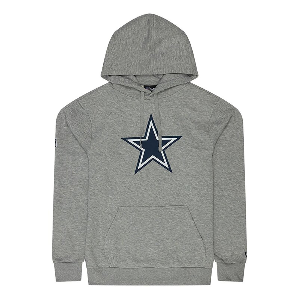 New Era Herren Hoodie NFL Dallas Cowboys Logo grau