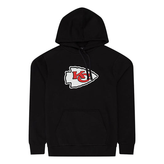 New Era Herren Hoodie NFL Kansas City Chiefs Logo schwarz