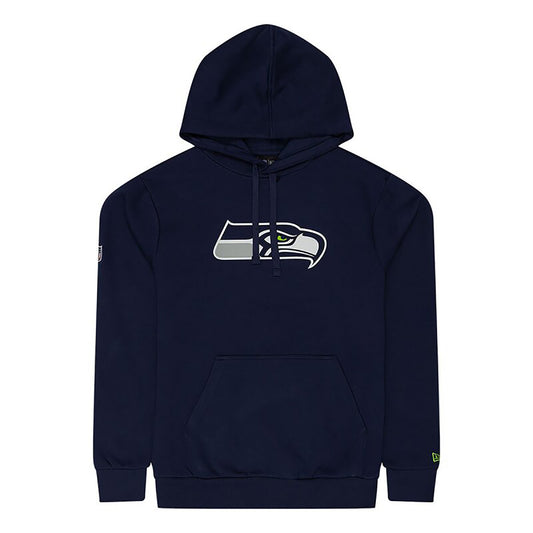New Era Herren Hoodie NFL Seattle Seahawks Logo navy