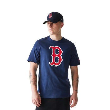 New Era Herren T-Shirt MLB Boston Red Sox navy