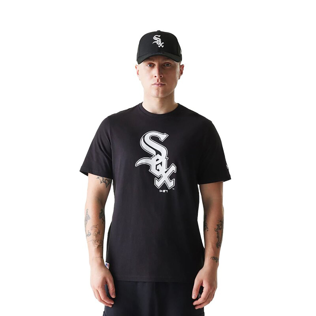 New Era Herren T-Shirt MLB Chicago White Sox black