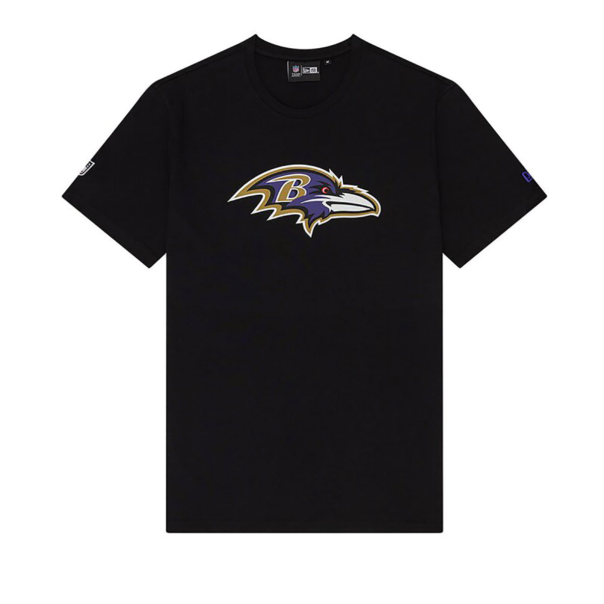 New Era Herren T-Shirt NFL Baltimore Ravens Logo schwarz