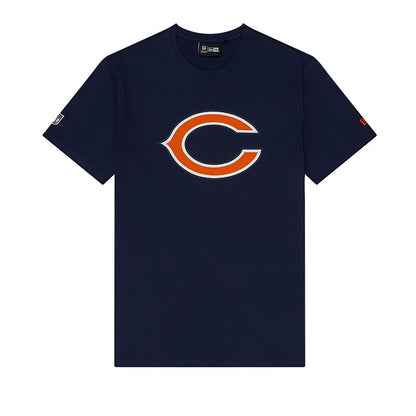 New Era Herren T-Shirt NFL Chicago Bears Logo navy