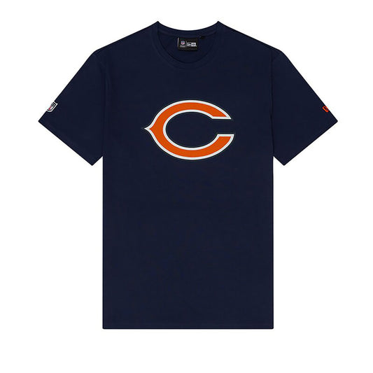 New Era Herren T-Shirt NFL Chicago Bears Logo navy